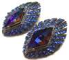 Thelma Deutsch Blue RS Earrings