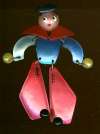 1940's Pearlized Lucite Plastic Sailor Pin