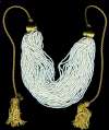 Ugo Correani White Multi-Strand Sead Bead Necklace