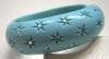 Weiss Style Baby Blue Clamper w/ Star Cutouts