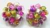 Langani Beaded Clip Earrings
