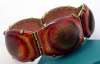 Limoges Foiled Copper & Enamel Bracelet in Browns & Oranges