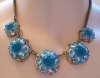 Camille Faure for Limoges Foil Enamel Necklace