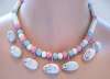 Flying Colors Ceramic Mice Necklace