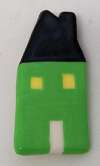 Ruby Z Figural Ceramic House Pin