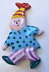 RUBY Z Ceramic Little Boy Pin