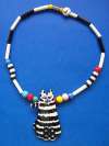 Ruby Z / Candace Loheed Striped Cat Necklace