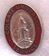 Sterling & Enamel Colgate University Service Tie Tac