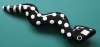 Ruby Z / Candace Loheed Ceramic Southwestern Style Snake Pin