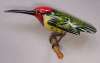 Takahashi Painted Hummingbird Pin