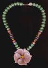Ruby Z / Candace Loheed Lavender Flower Necklace