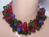 West Germany Jeweltone Plastic Fruit Necklace