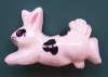 FLYING COLORS Ceramic Bunny Rabbit Pin