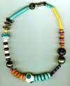 RUBY Z CANDACE LOHEED Ceramic & Silver Bead Necklace