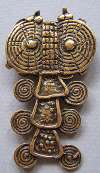 Alva Museum Replica ~ Pre-Columbian Bronze Pendant