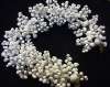 Vintage White Venetian Glass Icicles Bracelet