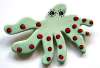 Ruby Z Ceramic Octopus Pin Brooch