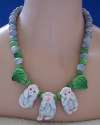Flying Colors See No Evil Monkey Trio Necklace