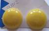 Ruby Z Bold Yellow Ceramic Pierced Earrings
