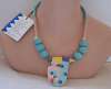 Candace Loheed for Ruby Z Ceramic Mermaid Necklace