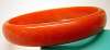 Tangerine Bakelite Bangle