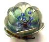 Lucite Resin Lotus Flower Pin