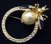 Trembler Bug Circle Pin