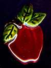 Ceramic Apple Fruit Pin