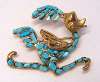 Swoboda Turquoise Roadrunner Pin