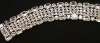 Rhinestone and Glass Cocktail Bracelet