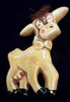 Elzac California Pottery Winking Cow Pin