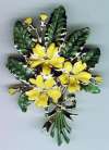 Exquisite Primrose February Birthday Brooch