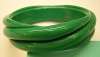 Green Plastic Twist Bangle Bracelet