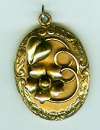 Carl-Art Gold-Filled Oval Locket