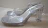 Vintage Michelangelo Lucite High Heel Shoes