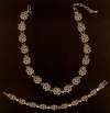 AVON Goldtone Necklace & Bracelet Set