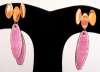 Matisse Pink Copper Nefertiti Necklace & Earring Set