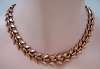 Renoir Style Copper Necklace ~ Leaf or Fern Like