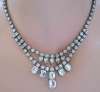 WEISS Rhinestone Necklace ~ Bridal & Prom