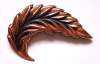 RENOIR Copper Leaf Pin