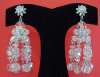 VENDOME Crystal Bead Chandelier Earrings