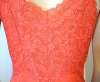Vanity Fair Orange Nylon Full Slip ~ Size 32 (Small)