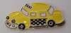 Ruby Z Style Yellow Taxi Cab Mom-Mobile Pin