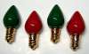 Flying Colors ? Ceramic Christmas Light Button Covers