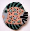 Ceramic Tropical Fish Pin ~ Candace Loheed ?