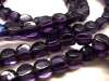 Royal Purple Cube-Type Bead Necklace