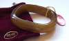 Marcella Saltz / Trifari Sepia Resin Bangle Bracelet