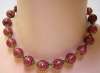 Vintage Murano Glass Bead Necklace
