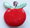 Ruby Z Ceramic Tomato or Apple Pin