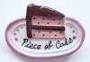 Ceramic Piece of Cake Pin